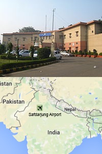 Safdarjung Airport Terminal & Location