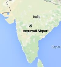 Amravati Airport Location