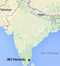 INS Parundu Naval Air Station Location