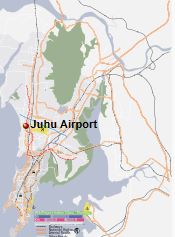 Juhu Aerodrome Location