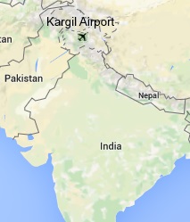 Kargil Airport Location