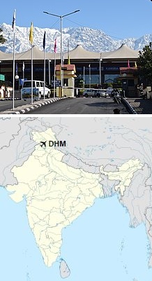 Gaggal Airport Terminal & Location