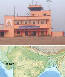 Kandla Airport Terminal & Location