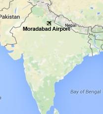 Moradabad Airport Location