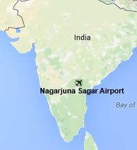Nagarjuna Sagar Airport Location Map