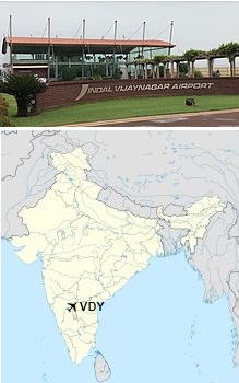 Vidyanagar Airport Terminal & Location